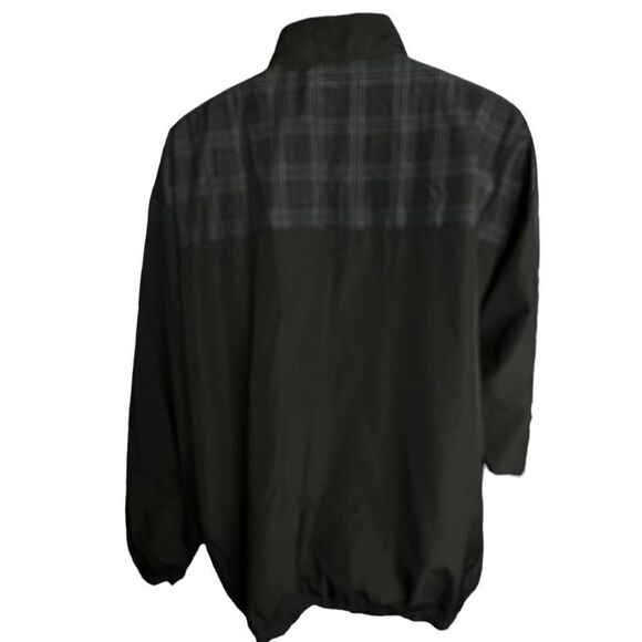Tommy Armour Golf Jacket Men's XXL Long Sleeve Full Zip Black Windbreaker Jacket - Picture 2 of 13